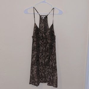 Joie Snakeskin Dress